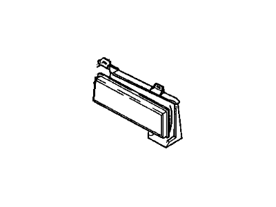 GM 16516380 Headlamp Capsule Assembly