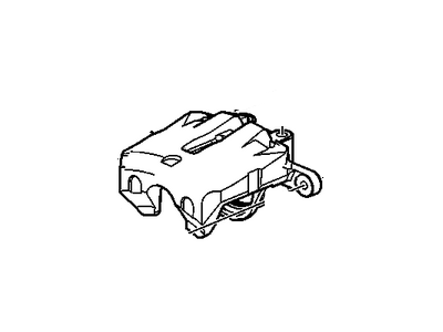 GM 13279640 Caliper,Front Brake (W/O Brake Pads & Bracket)