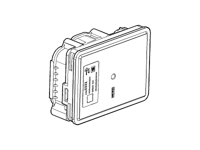 GM 23154723 Electronic Brake Control Module Kit