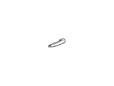 13511254 - Genuine GM Handle Kit, Rear Side Door Outside