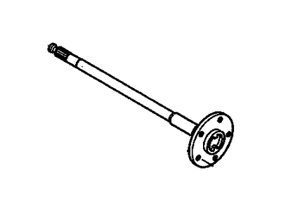 GM 26015258 Rear Axle Shaft Assembly