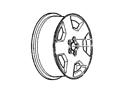 Chevrolet Monte Carlo Spare Wheel - 9595804
