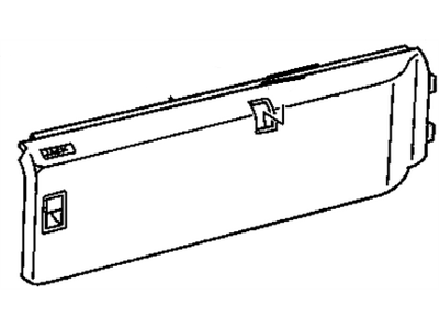 GM 15629852 Cover Assembly, Jack Stowage *Tbconv