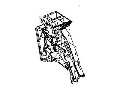 GM 23388562 Case Assembly, Heater & A/C Evaporator