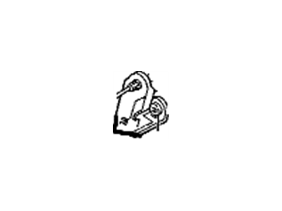 GM 15548598 Bracket, Parking Brake Rear Cable *Marked Print