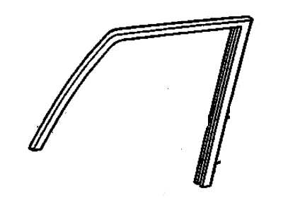 GM 22635463 Channel Assembly, Rear Side Door Window