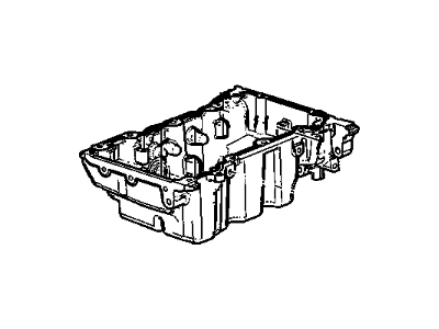 Cadillac SRX Oil Pan - 12620917