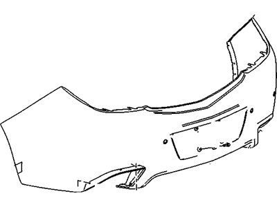2012 Buick Regal Bumper - 13243346