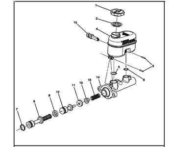 GM 19209266 Cylinder Asm,Brake Master