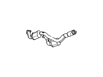 Chevrolet Trailblazer Catalytic Converter - 15798414