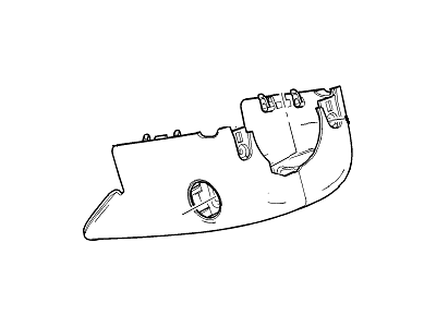 GM 20995413 Cover,Steering Column Lower Trim