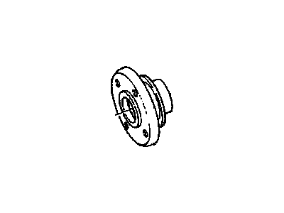 GM 14071713 Flange & Deflector Assembly, Front Output Propeller Shaft