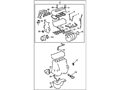 GM 88974252 Gasket Kit,Engine Service