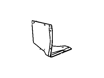 20882665 - Genuine GM Panel, Front Wheelhouse Rear