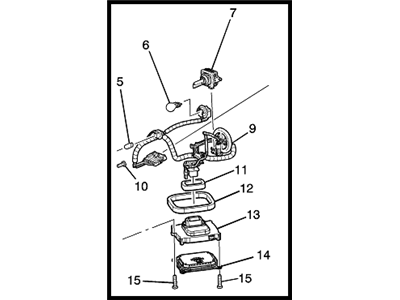 Cadillac DTS Headlight - 20861479