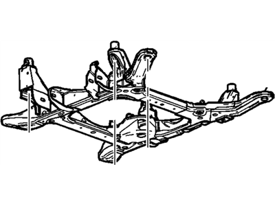 GM 22783515 Frame Assembly, Drivetrain & Front Suspension