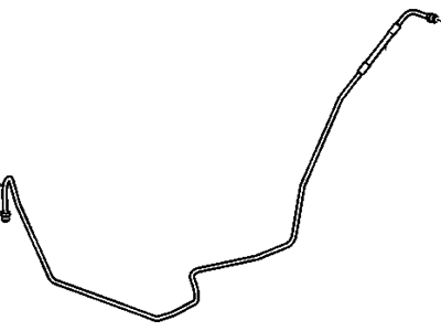 2009 Cadillac CTS Brake Line - 25882806