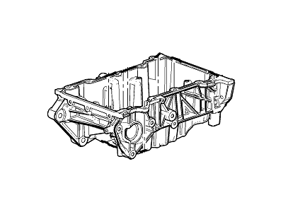 2015 Cadillac CTS Oil Pan - 12666376