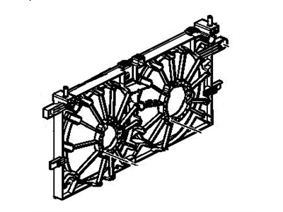 Buick Fan Shroud - 10327420