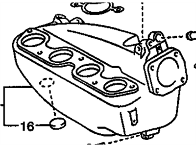 GM 88969610 Manifold,Lower Intake