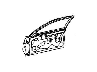 GM 20718140 Panel, Front Door Outer 20718140 GM Panel, Front Door Outer Illustration 1 of 1