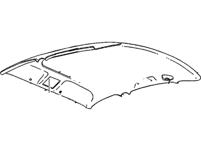 GM 12481095 PANEL, Roof Headlining