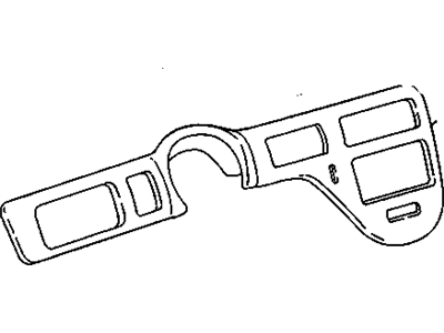 GM 25535602 PLATE, Instrument Panel Trim