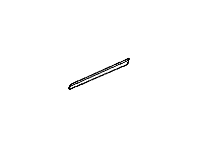 2002 Cadillac Deville Door Moldings - 25694067
