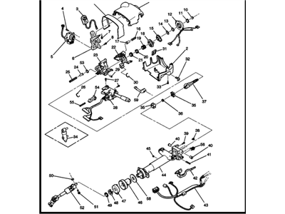 GM 15918431 Column Assembly, Steering *Neutral