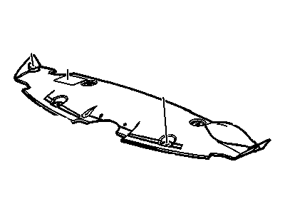 GM 15897597 Shield Assembly, Radiator Support Sight