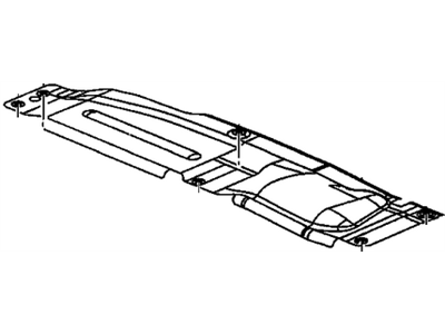 GM 15086329 Shield Assembly, Exhaust Front Heat (At Front Floor Panel)