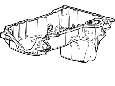 GM 12632803 Pan Assembly, Oil