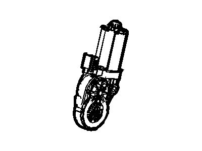 GM 23150184 Motor Assembly, Front Seat Reclining Actuator