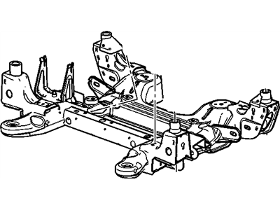 GM 25767291 Frame, Drivetrain & Front Suspension