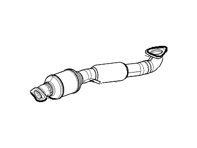 GM 22931733 Exhaust Front Pipe