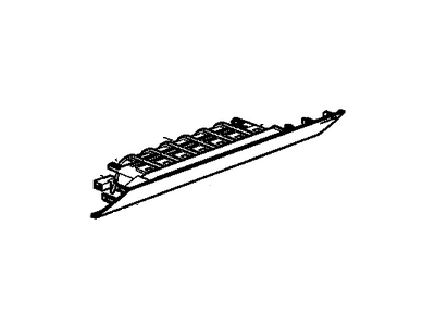 GM 22821936 Airbag Assembly, Instrument Panel Lower *Jet Black