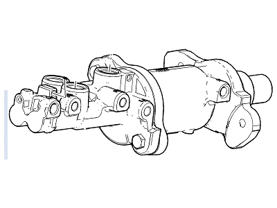 Chevrolet Spark EV Brake Master Cylinder - 95489495