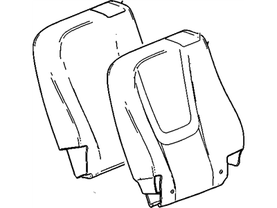 GM 20968047 CUSHION, Front/Rear