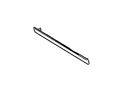 2002 Cadillac Eldorado Door Moldings - 12480843
