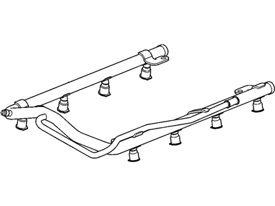 2008 Cadillac XLR Fuel Rail - 12598328