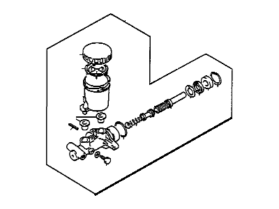 Chevrolet Tracker Brake Master Cylinder - 96058714