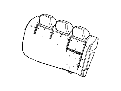 GM 19293243 Pad Asm,Rear Seat Back