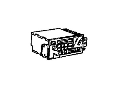 GM 16259801 Radio Assembly, Amplitude Modulation/Frequency Modulation Stereo & Clock & Compact Disc Player