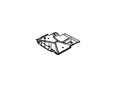 GM 15038017 Shield, Front Differential Carrier *Marked Print