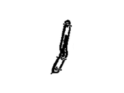 12548560 GM Bracket,Rear Seat Cushion Pivot RH Inboard Illustration 1 of 1