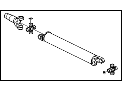 2002 Chevrolet Suburban Drive Shaft - 88934804