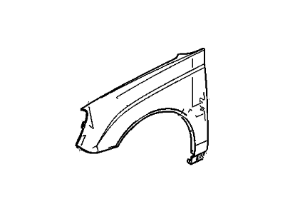 GM 10398517 Fender, Front Rh