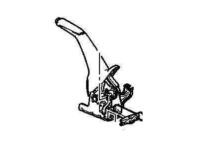 GM 95218578 Lever Assembly, Parking Brake *Cocoa