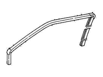 GM 10128049 Weatherstrip Assembly, Front Side Door Window