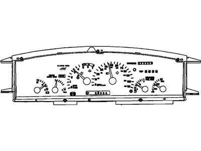 GM 16191252 Instrument Cluster Assemblly